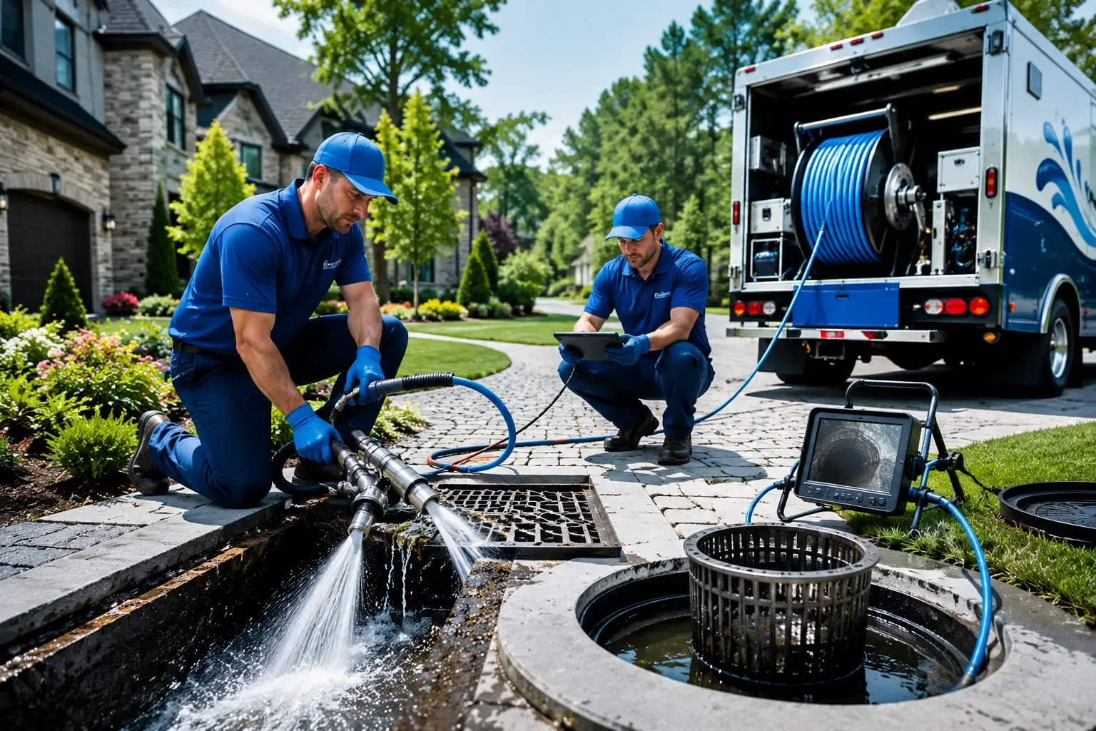 Local outdoor drain cleaning professionals in Benton, LA